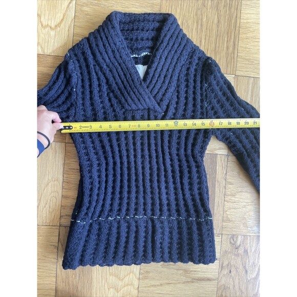 Maison Martin Margiela x H&M Navy Blue 100% Wool Sweater (RARE) - Picture 6 of 7